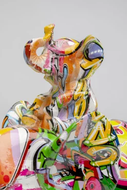 KARE Deko Figur Elefant Dumbo Uno Graffiti Hot