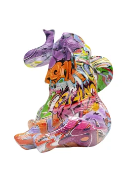 KARE Deko Figur Elefant Zirkus Graffiti (2/Set) Discount