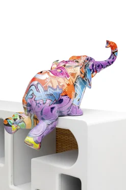 KARE Deko Figur Elefant Zirkus Graffiti (2/Set) Discount