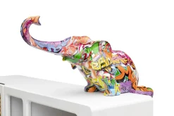 KARE Deko Figur Elefant Zirkus Graffiti (2/Set) Discount