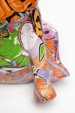 KARE Deko Figur Elefant Zirkus Graffiti (2/Set) Discount
