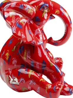 KARE Deko Figur Elephant Dots Rot 18cm Sale