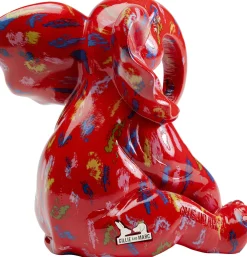 KARE Deko Figur Elephant Dots Rot 18cm Sale