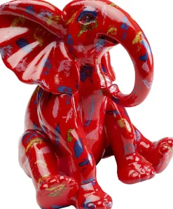 KARE Deko Figur Elephant Dots Rot 18cm Sale