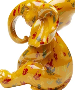 KARE Deko Figur Elephant Dots Gelb 18cm Discount