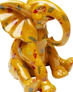 KARE Deko Figur Elephant Dots Gelb 18cm Discount