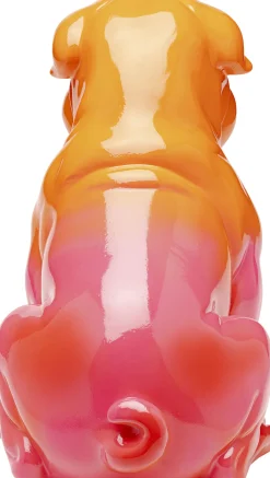 KARE Deko Figur Fashion Dog Pink 37cm Best