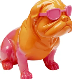 KARE Deko Figur Fashion Dog Pink 37cm Best