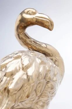 KARE Deko Figur Flamingo Front Gold New