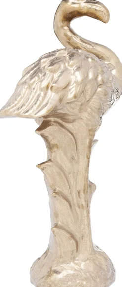 KARE Deko Figur Flamingo Front Gold New