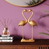 KARE Deko Figur Flamingo Love Gold 39cm Discount