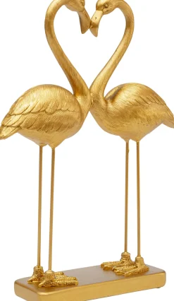 KARE Deko Figur Flamingo Love Gold 39cm Discount