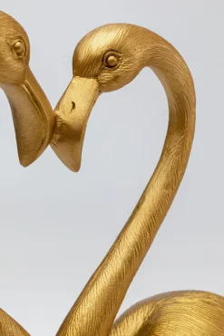KARE Deko Figur Flamingo Love Gold 39cm Discount