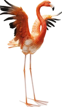 KARE Deko Figur Flamingo Road Fly 66cm Hot