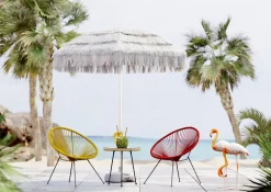KARE Deko Figur Flamingo Road 75cm Best