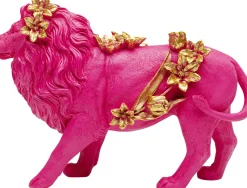 KARE Deko Figur Flower Lion Pink 19cm Sale