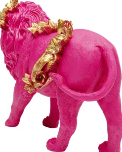 KARE Deko Figur Flower Lion Pink 19cm Sale