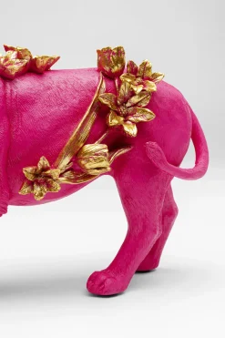 KARE Deko Figur Flower Lion Pink 19cm Sale