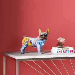 KARE Deko Figur Frenchie Bunt 24cm Discount