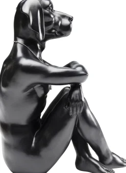KARE Deko Figur Gangster Dog Black