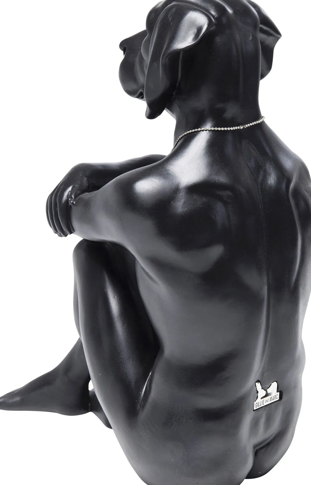 KARE Deko Figur Gangster Dog Black