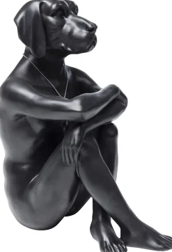 KARE Deko Figur Gangster Dog Black