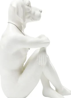 KARE Deko Figur Gangster Dog Creme Discount