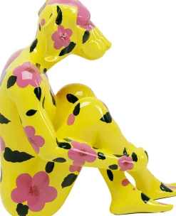 KARE Deko Figur Gangster Dog Gelb 80cm Discount