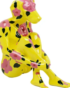 KARE Deko Figur Gangster Dog Gelb 80cm Discount