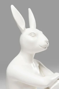 KARE Deko Figur Gangster Rabbit Weiß Discount