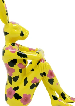 KARE Deko Figur Gangster Rabbit Gelb 80cm Outlet