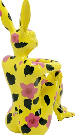 KARE Deko Figur Gangster Rabbit Gelb 80cm Outlet