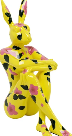 KARE Deko Figur Gangster Rabbit Gelb 80cm Outlet