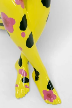KARE Deko Figur Gangster Rabbit Gelb 80cm Outlet