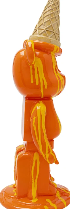 KARE Deko Figur Gelato Bear Orange 40cm Outlet