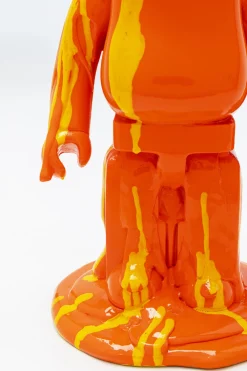 KARE Deko Figur Gelato Bear Orange 40cm Outlet