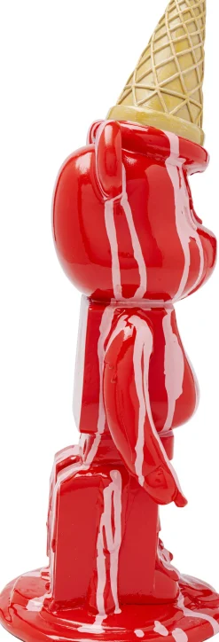 KARE Deko Figur Gelato Bear Rot 40cm Sale