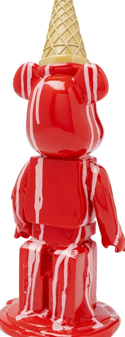 KARE Deko Figur Gelato Bear Rot 40cm Sale
