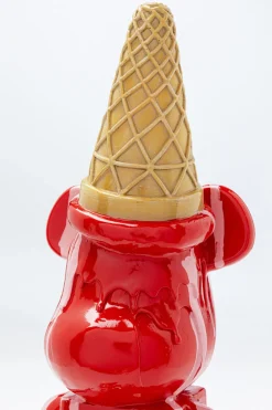 KARE Deko Figur Gelato Bear Rot 40cm Sale