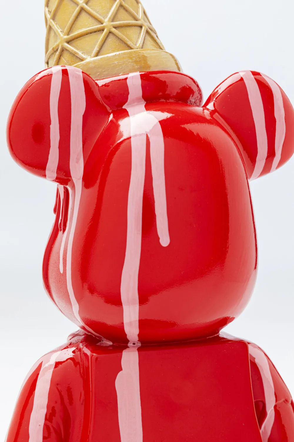 KARE Deko Figur Gelato Bear Rot 40cm Sale