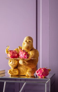 KARE Deko Figur Gorilla Butler 37cm Discount