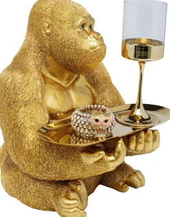 KARE Deko Figur Gorilla Butler 37cm Discount
