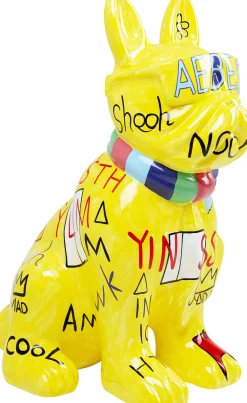 KARE Deko Figur Graffiti Dog Gelb 122cm Hot