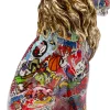 KARE Deko Figur Graffiti King Lion 29cm New
