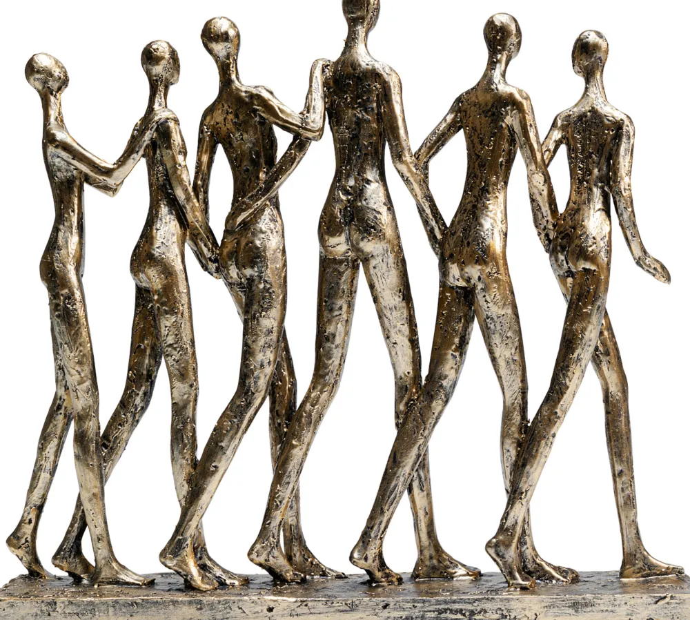 KARE Deko Figur Hand in Hand 27cm Clearance