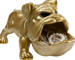 KARE Deko Figur Hungry Dog Gold 37cm Hot