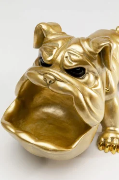 KARE Deko Figur Hungry Dog Gold 37cm Hot