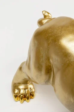 KARE Deko Figur Hungry Dog Gold 37cm Hot