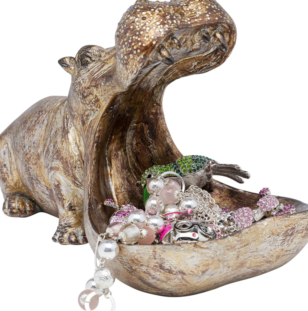 KARE Deko Figur Hungry Hippo 27cm Sale