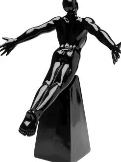 KARE Deko Figur Jumper Schwarz 37cm